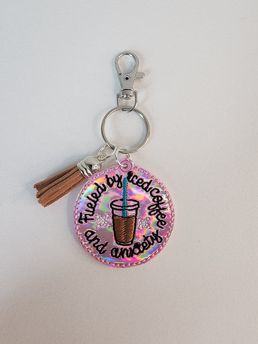 Coffee & Anxiety Keychain