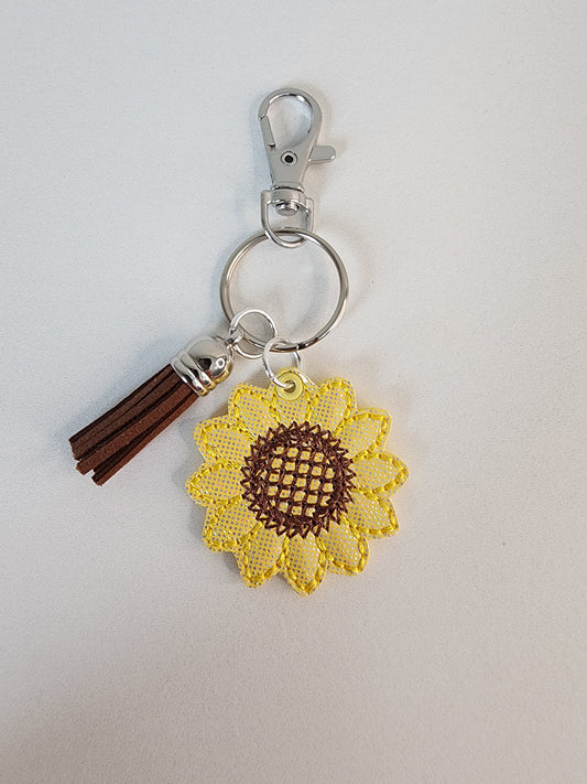 Sunflower Keychain