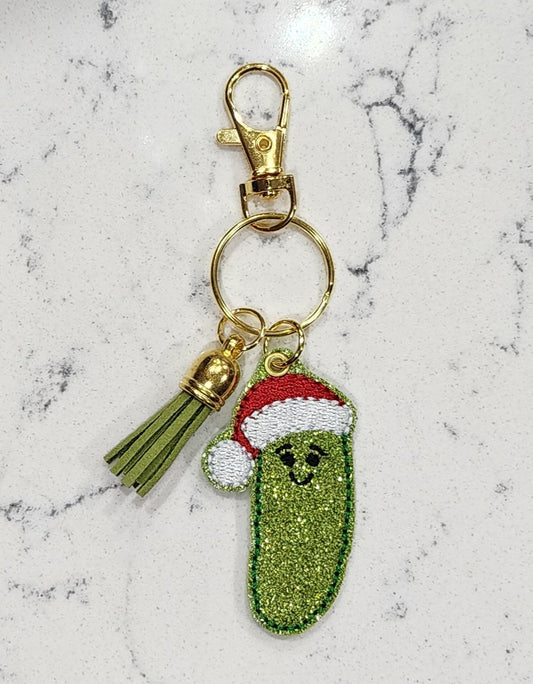 Christmas Pickle Keychain