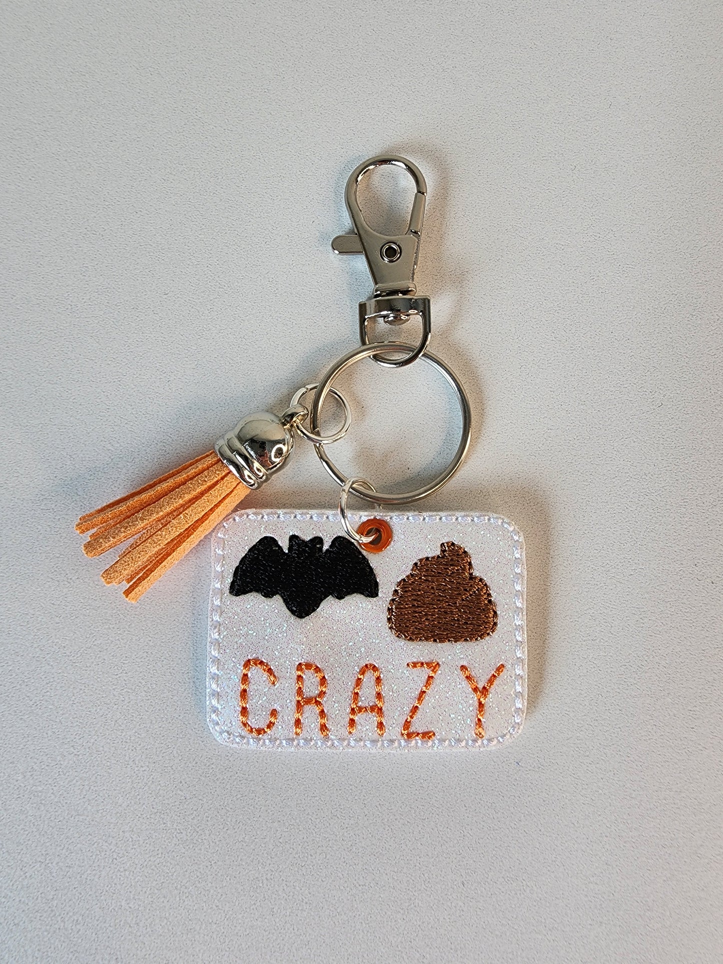 Bat Sh*t Crazy Keychain