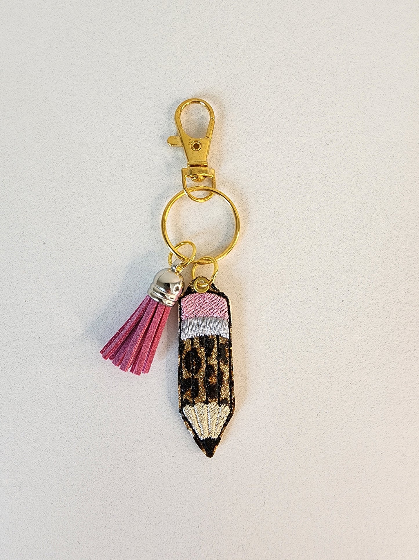 Leopard Pencil keychain