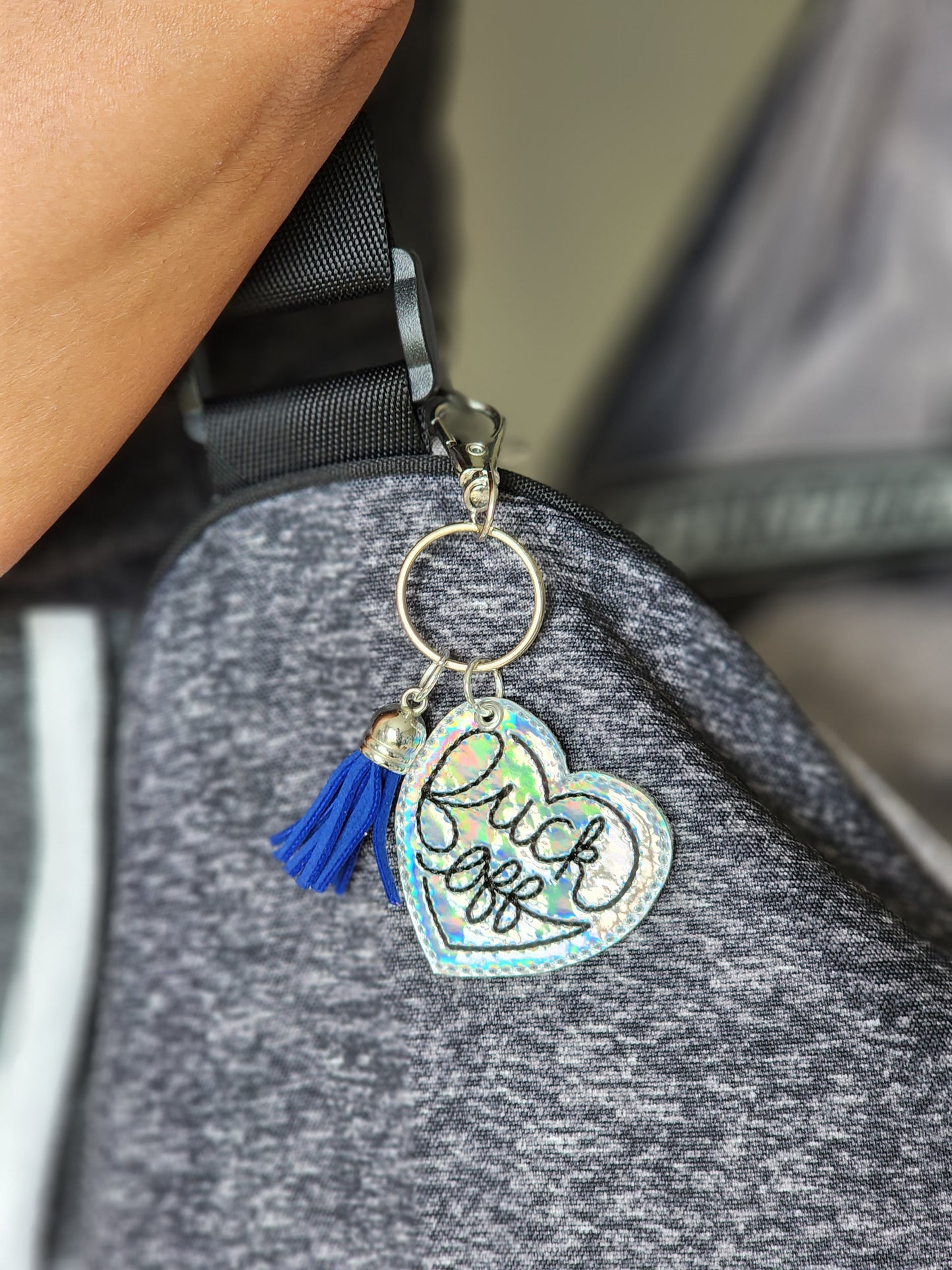 Fu*k Off Keychain