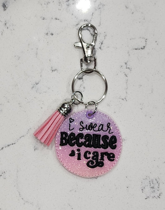 I Swear Keychain