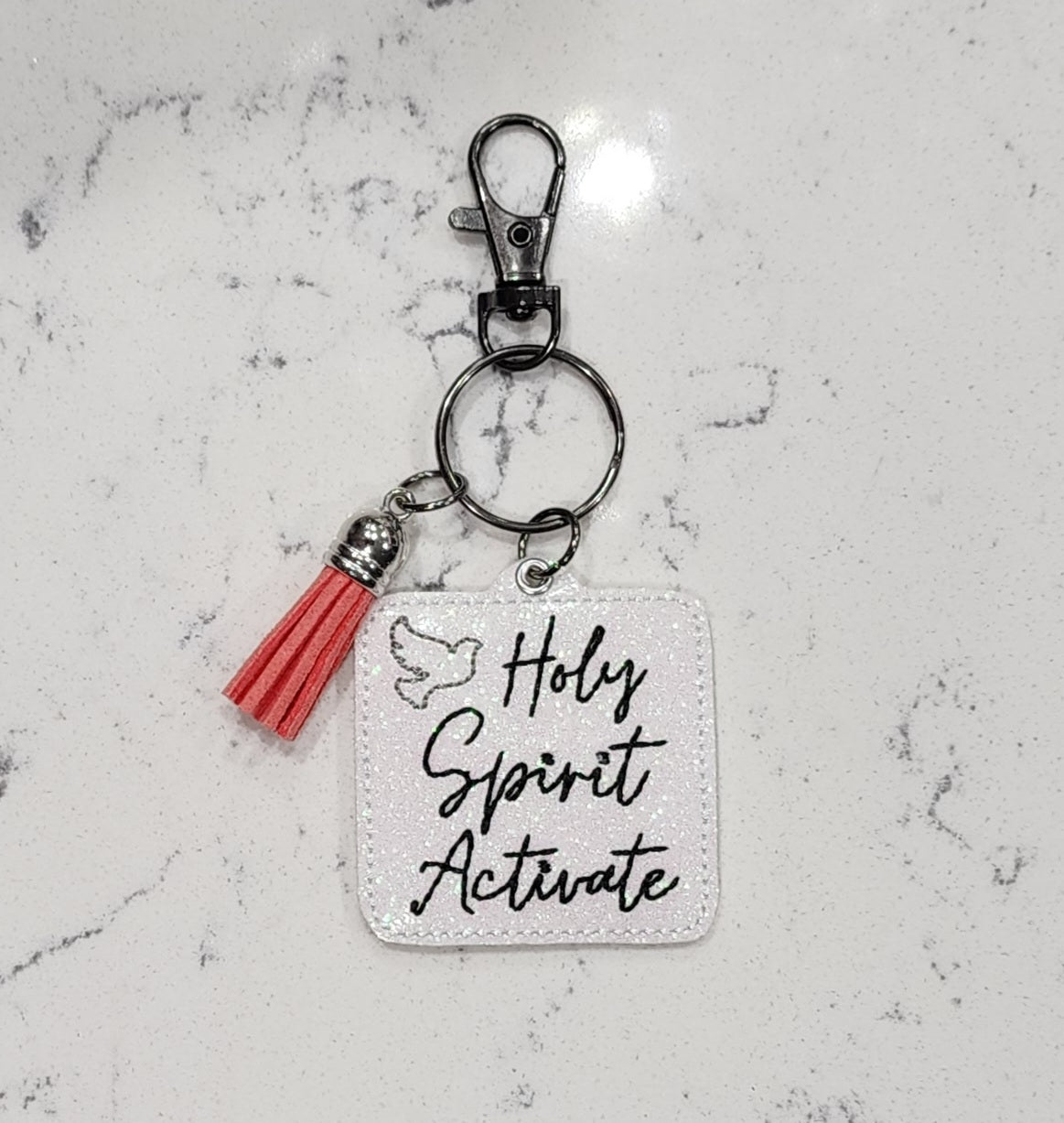 Holy Spirit Activate  Keychain