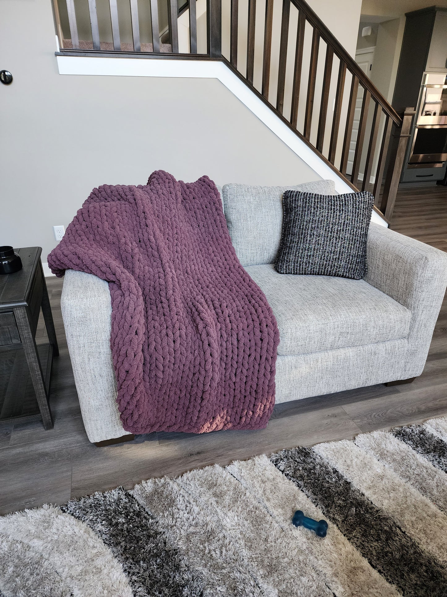 Chunky Knit Blanket