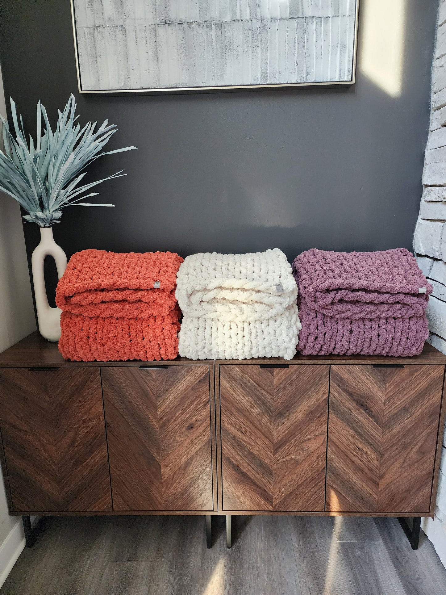 Chunky Knit Blanket