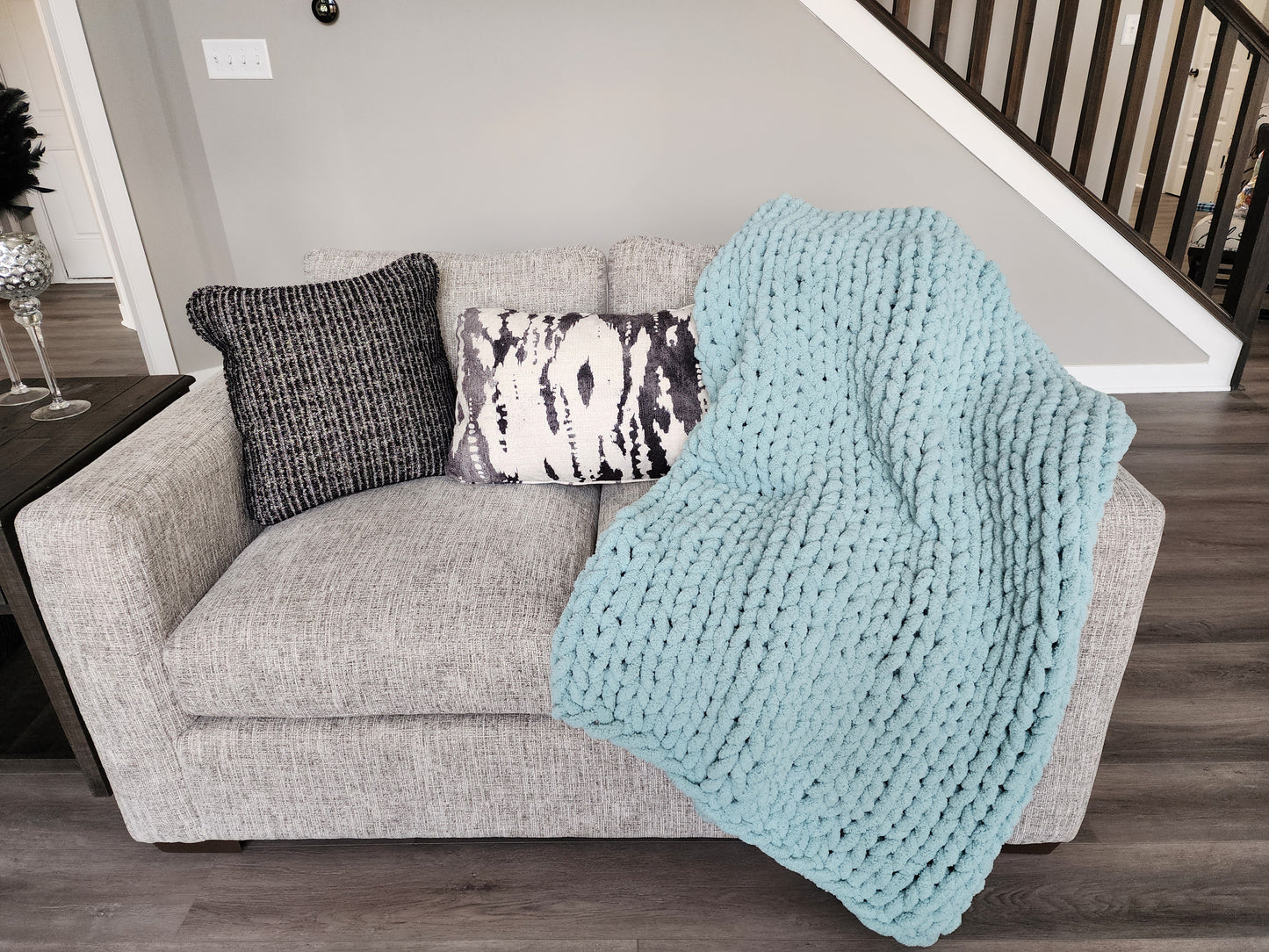 Chunky Knit Blanket