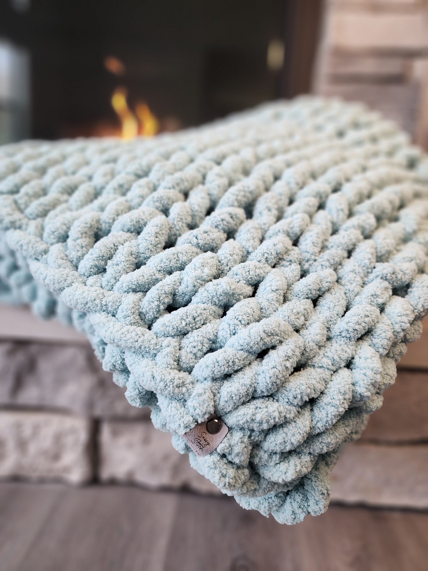 Chunky Knit Blanket