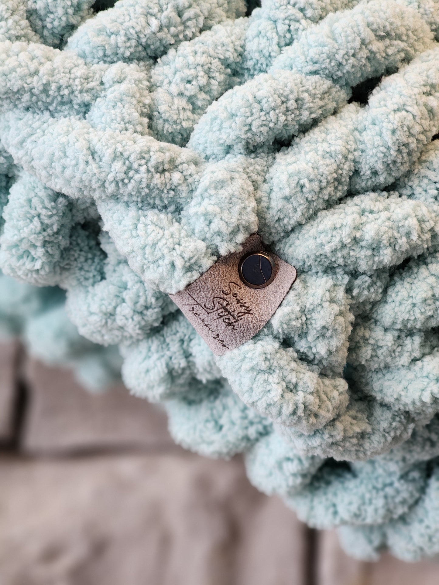 Chunky Knit Blanket